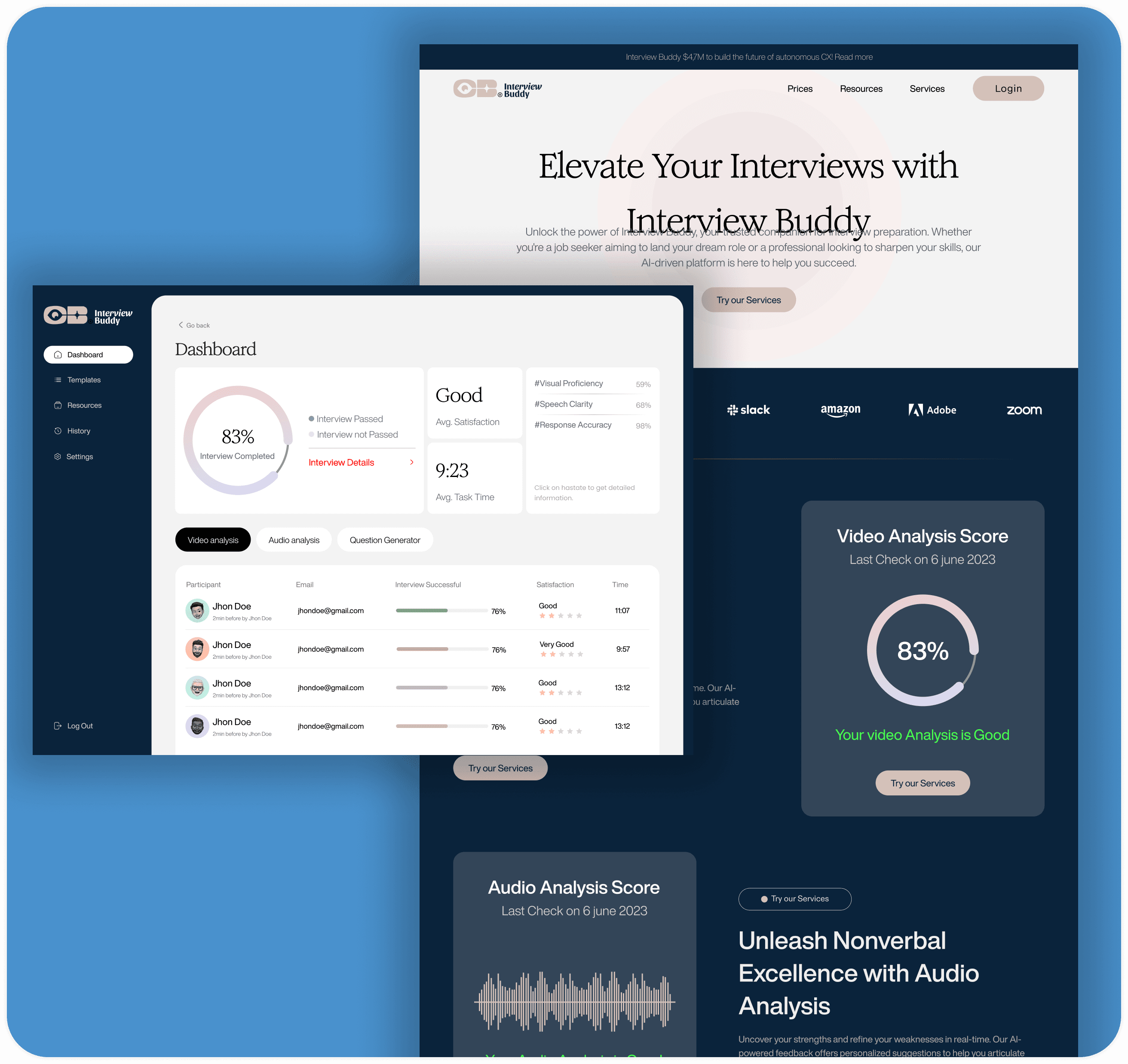 Interview buddy project preview