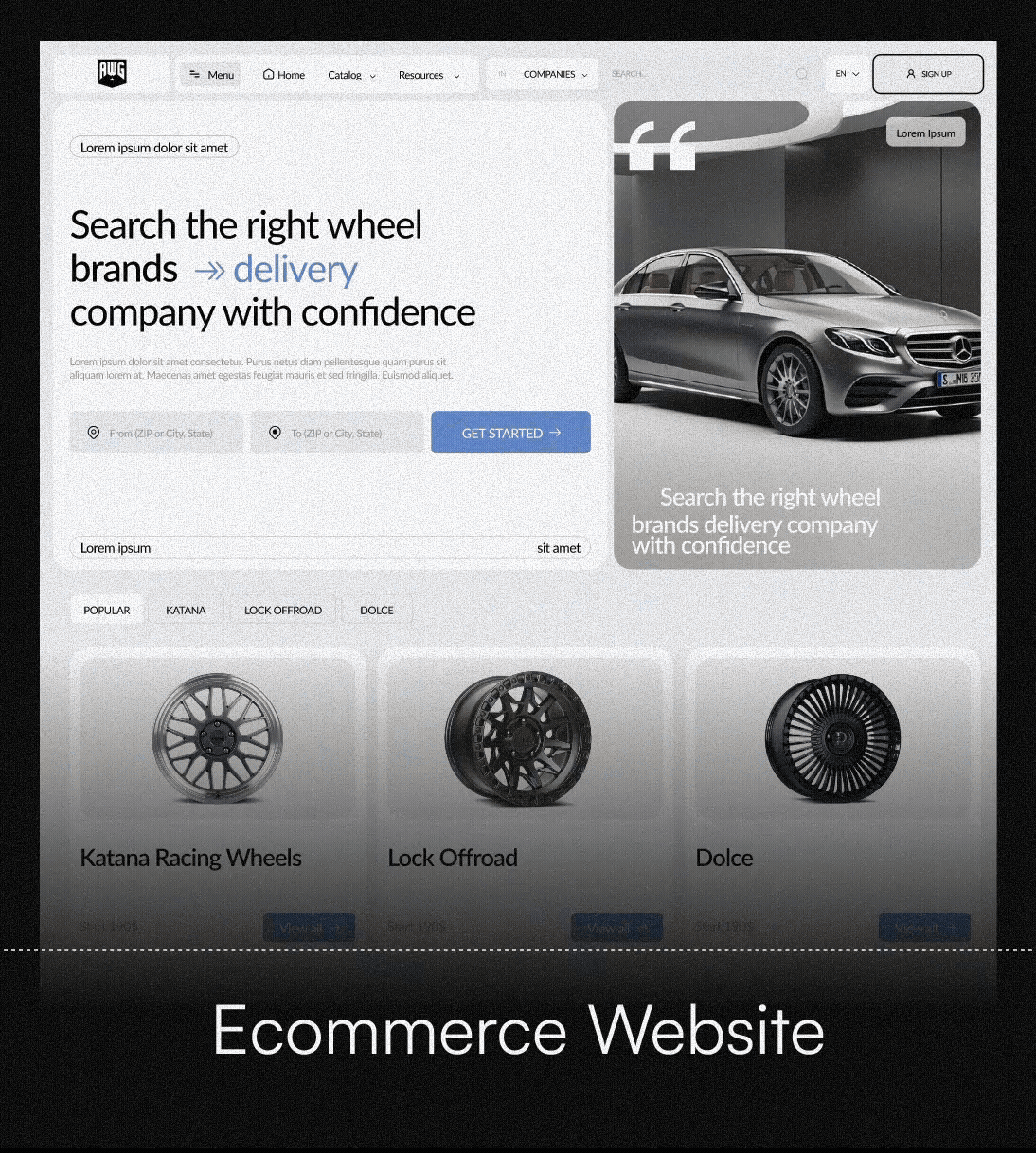Ecommerce Website